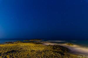 playa nocturna estrellas larga exposición  tokina 11-16 para facebook