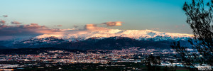 sierra nevada desde los 3 juanes panorámica