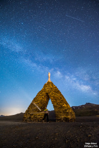 virgen de las nieves via lactea enfoque y foto para facebook