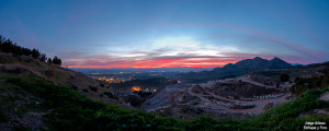 atardecer panorámica ermita los tres juanes enfoque y foto para facebook