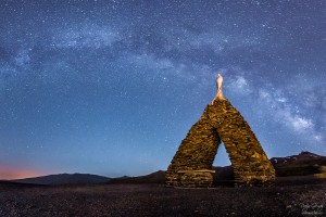 exposición cuando cae la noche comienza la magia sierra nevada