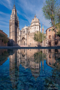 toledo catedral reflejo para facebook enfoque y foto